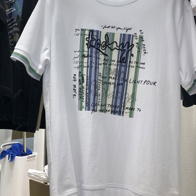 市场上装-T恤-休闲T恤【实拍】