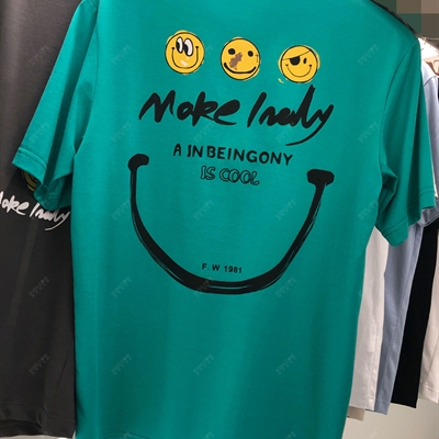 市场上装-T恤-休闲T恤【实拍】