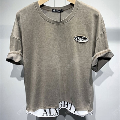 市场上装-T恤-微潮T恤【实拍】