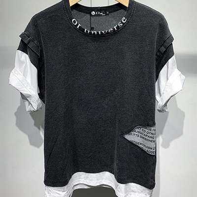 市场上装-T恤-微潮T恤【实拍】