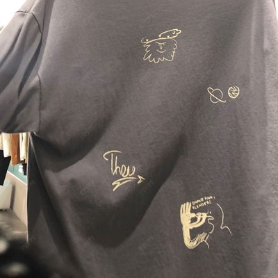 市场上装-T恤-微潮T恤【实拍】