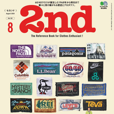2020年08月日本《2nd》时尚男装杂志