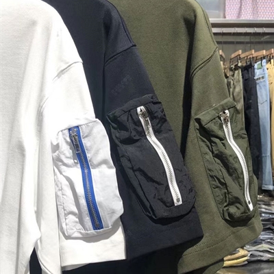 市场上装-T恤-工装T恤【实拍】