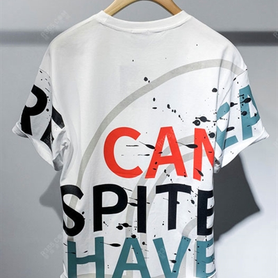 市场上装-T恤-微潮T恤【实拍】