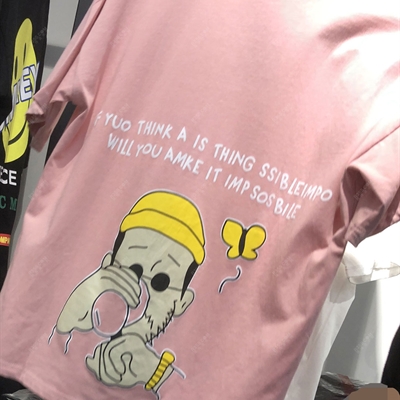 市场上装-T恤-微潮T恤【实拍】