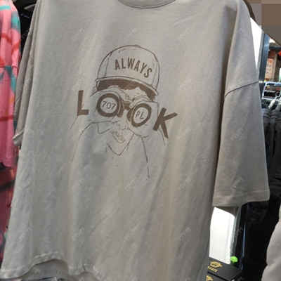 市场上装-T恤-微潮T恤【实拍】