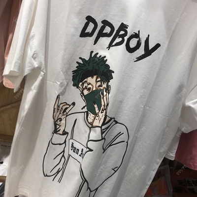 市场上装-T恤-微潮T恤【实拍】