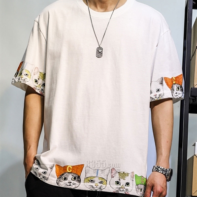 市场上装-T恤-微潮T恤