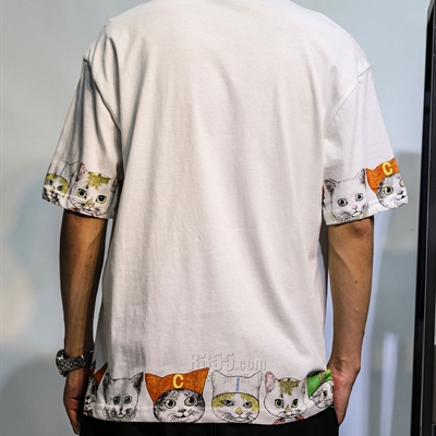 市场上装-T恤-微潮T恤