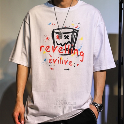 市场上装-T恤-微潮T恤