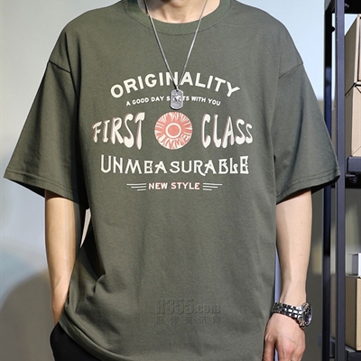 市场上装-T恤-微潮T恤