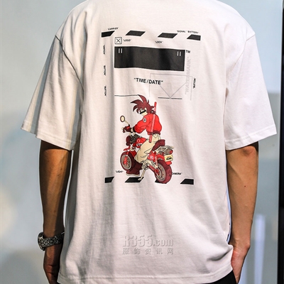 市场上装-T恤-微潮T恤