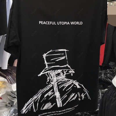 市场上装-T恤-微潮T恤【实拍】