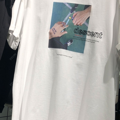 市场上装-T恤-微潮T恤【实拍】