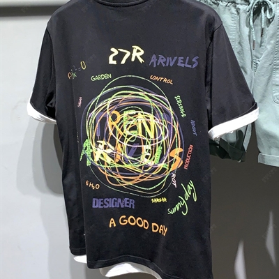 市场上装-T恤-休闲T恤【实拍】