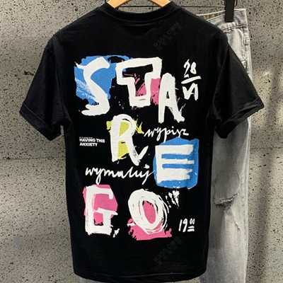 市场上装-T恤-微潮T恤【实拍】