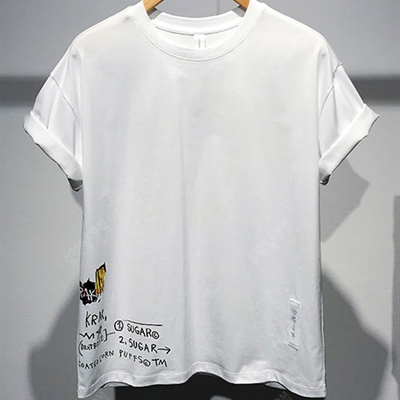 市场上装-T恤-微潮T恤【实拍】