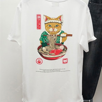 市场上装-T恤-微潮T恤【实拍】