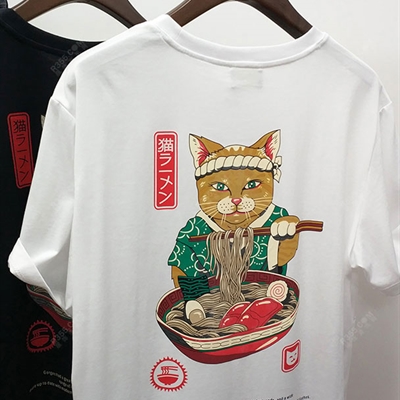 市场上装-T恤-微潮T恤【实拍】