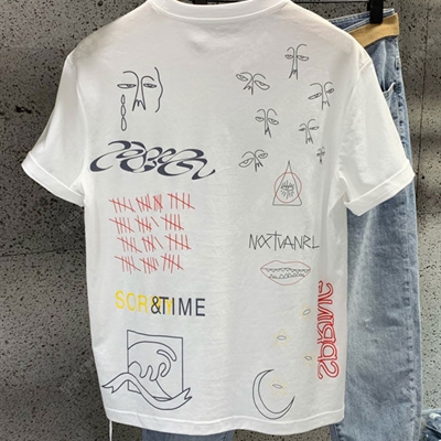 市场上装-T恤-微潮T恤【实拍】