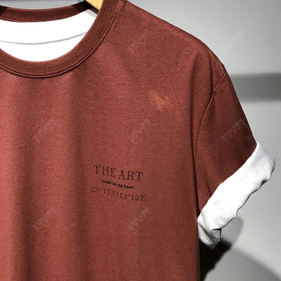 市场上装-T恤-休闲T恤【实拍】