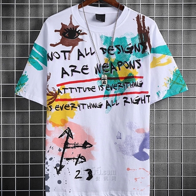 市场上装-T恤-微潮T恤 