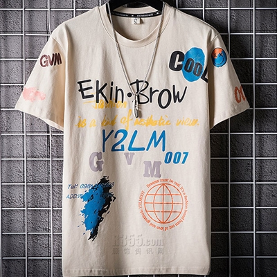 市场上装-T恤-微潮T恤 