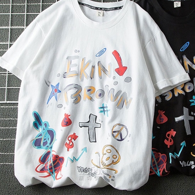 市场上装-T恤-休闲T恤 