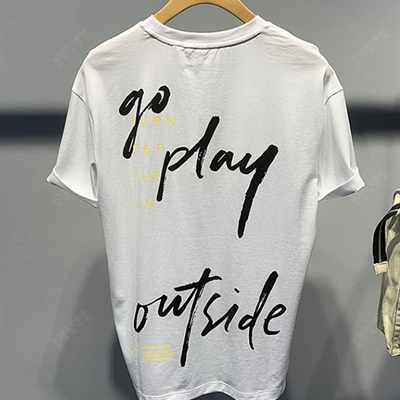 市场上装-T恤-微潮T恤 【实拍】