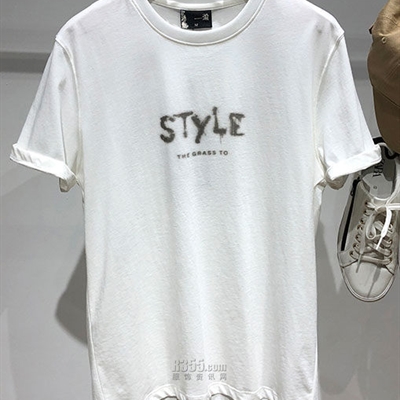 市场上装-T恤-休闲T恤 【实拍】