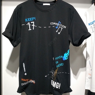 市场上装-T恤-微潮T恤 【实拍】