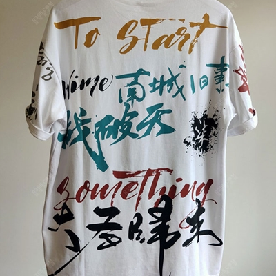 市场上装-T恤-微潮T恤【实拍】