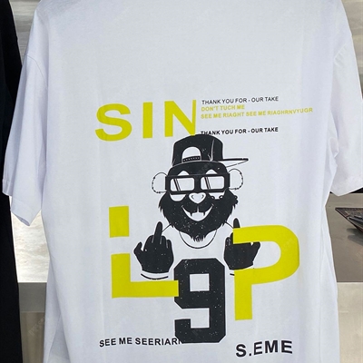 市场上装-T恤-微潮T恤【实拍】