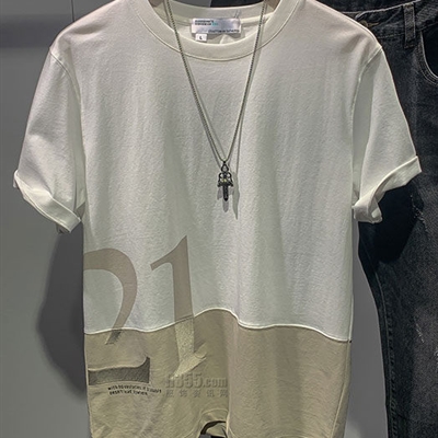市场上装-T恤-休闲T恤【实拍】