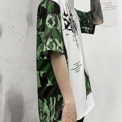 市场上装-T恤-微潮T恤