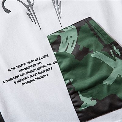 市场上装-T恤-微潮T恤