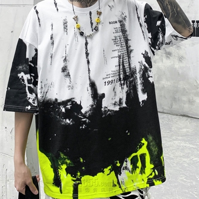 市场上装-T恤-微潮T恤