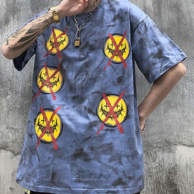 市场上装-T恤-微潮T恤