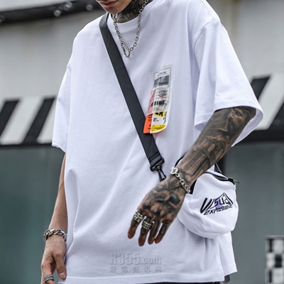 市场上装-T恤-微潮T恤