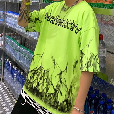 市场上装-T恤-微潮T恤