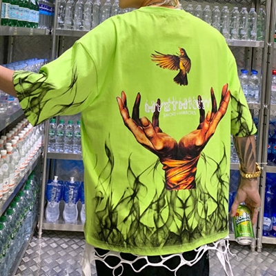 市场上装-T恤-微潮T恤