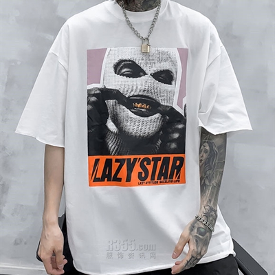 市场上装-T恤-微潮T恤