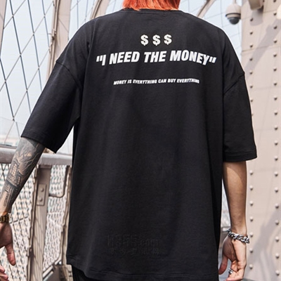 市场上装-T恤-微潮T恤