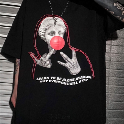 市场上装-T恤-微潮T恤