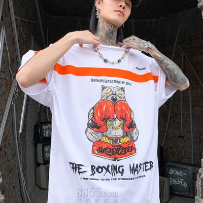 市场上装-T恤-微潮T恤