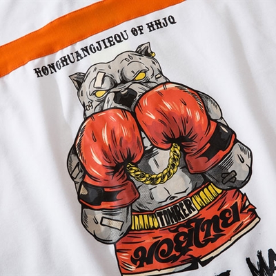 市场上装-T恤-微潮T恤