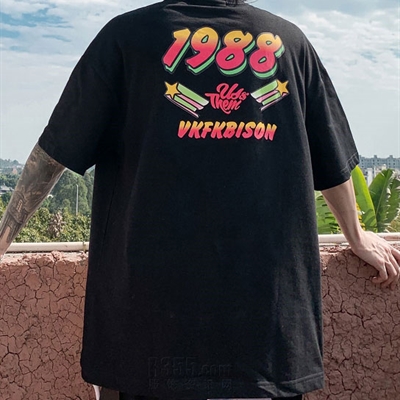 市场上装-T恤-微潮T恤