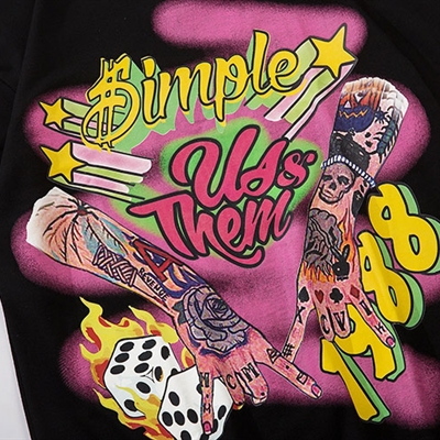 市场上装-T恤-微潮T恤