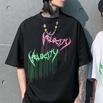 市场上装-T恤-微潮T恤