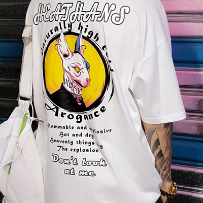 市场上装-T恤-微潮T恤